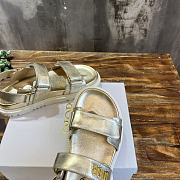 Bagsaaa Dior act sandal lambskin leather gold - 2