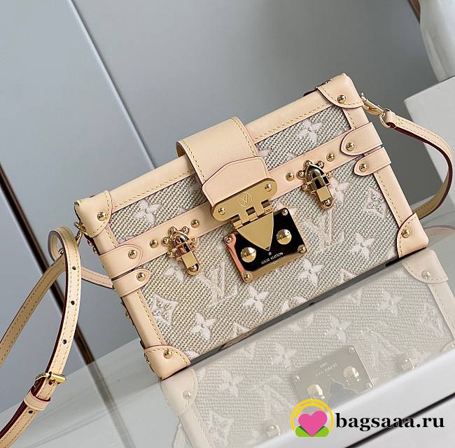 Bagsaaa Louis Vuitton Petite Malle bag Beige - 20 x 12.5 x 6 cm - 1