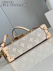 Bagsaaa Louis Vuitton Petite Malle bag Beige - 20 x 12.5 x 6 cm - 6