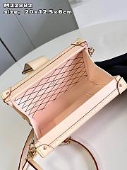 Bagsaaa Louis Vuitton Petite Malle bag Beige - 20 x 12.5 x 6 cm - 5