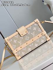 Bagsaaa Louis Vuitton Petite Malle bag Beige - 20 x 12.5 x 6 cm - 4