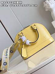 Bagsaaa Louis Vuitton Alma BB Epi Leather Yellow Bag - 23.5 x 17.5 x 11.5cm - 6