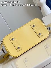 Bagsaaa Louis Vuitton Alma BB Epi Leather Yellow Bag - 23.5 x 17.5 x 11.5cm - 4