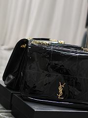 	 Bagsaaa YSL Jaime Patent Black Bag - 43×29×9cm - 6