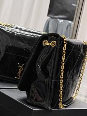 	 Bagsaaa YSL Jaime Patent Black Bag - 43×29×9cm - 3