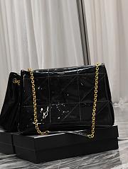 	 Bagsaaa YSL Jaime Patent Black Bag - 43×29×9cm - 2