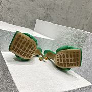 Bagsaaa Bottega Veneta The Rubber Lido Sandals Green - 2