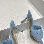 	 Bagsaaa Bottega Veneta The Rubber Lido Sandals Blue - 4