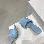 	 Bagsaaa Bottega Veneta The Rubber Lido Sandals Blue - 2