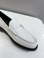 	 Bagsaaa YSL White Loafers - 4