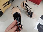 	 Bagsaaa YSL Cassandra 100 Nude patent leather sandals heels - 6
