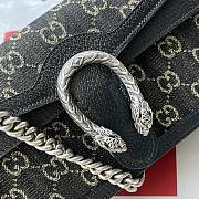 	 Bagsaaa Gucci Dionysus GG Denim Black Small Bag - 5