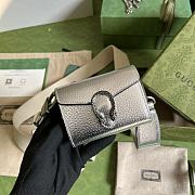	 Bagsaaa Gucci Dionysus Pradade Bag Silver -10.5*8*3cm - 1