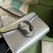 	 Bagsaaa Gucci Dionysus Pradade Bag Silver -10.5*8*3cm - 6