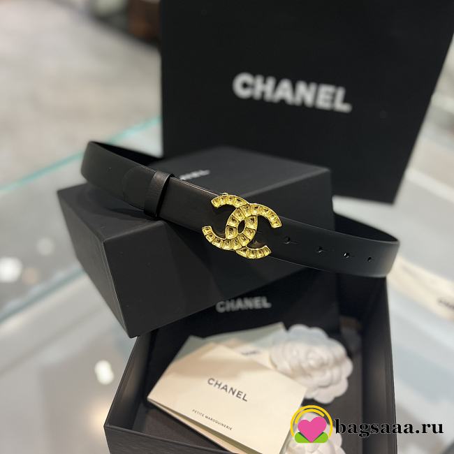 Bagsaaa Chanel Gold CC Belt 02 - 1