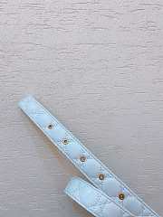 Bagsaaa Chanel White Belt 3cm - 6