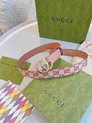 	 Bagsaaa Gucci Pink Belt 3cm - 3