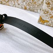 	 Bagsaaa Dior Montaigne CD Black Belt 2cm - 5
