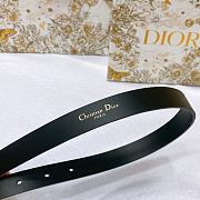 	 Bagsaaa Dior Montaigne CD Black Belt 2cm - 4