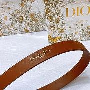 	 Bagsaaa Dior Montaigne CD Brown Belt 2cm - 4