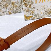 	 Bagsaaa Dior Montaigne CD Brown Belt 2cm - 5