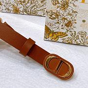 	 Bagsaaa Dior Montaigne CD Brown Belt 2cm - 3