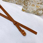 	 Bagsaaa Dior Montaigne CD Brown Belt 2cm - 2