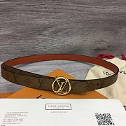 	 Bagsaaa Louis Vuitton LV Circle 35mm Reversible Brown - 1