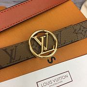 	 Bagsaaa Louis Vuitton LV Circle 35mm Reversible Brown - 5