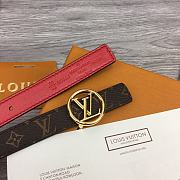 	 Bagsaaa Louis Vuitton LV Circle 35mm Reversible Red - 3