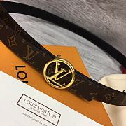 	 Bagsaaa Louis Vuitton LV Circle 35mm Reversible Black - 2