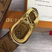 	 Bagsaaa Louis Vuitton Monogram Brown Belt 2.5cm - 5