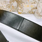 	 Bagsaaa Dior CD Montaigne Black Belt 4.5cm - 2