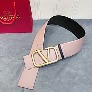Bagsaaa Valentino VLogo Signature reversible belt nude 7cm - 2