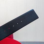 Bagsaaa Valentino VLogo Signature reversible belt black 7cm - 5