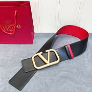 Bagsaaa Valentino VLogo Signature reversible belt black 7cm - 2