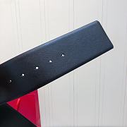Bagsaaa Valentino VLogo Signature reversible belt all black 7cm - 5