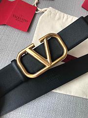 Bagsaaa Valentino VLogo Signature reversible belt black 4cm - 6
