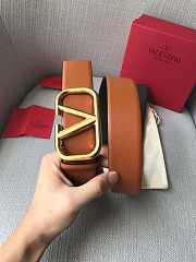 	 Bagsaaa Valentino VLogo Signature reversible belt brown 3.5cm - 6