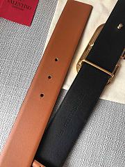 	 Bagsaaa Valentino VLogo Signature reversible belt brown 3.5cm - 3