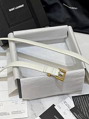 	 Bagsaaa YSL White Belt 2cm - 6