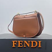 	 Bagsaaa Fendi Cmon Brown leather bag - 25x20x7cm - 6