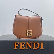 	 Bagsaaa Fendi Cmon Brown leather bag - 25x20x7cm - 4