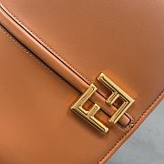 	 Bagsaaa Fendi Cmon Brown leather bag - 25x20x7cm - 2