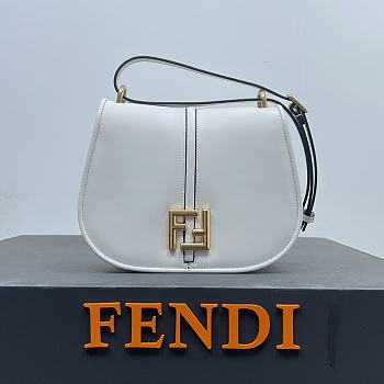 	 Bagsaaa Fendi Cmon White leather bag - 25x20x7cm