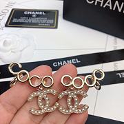 Bagsaaa Chanel Coco Gold Earrings  - 2