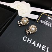 Bagsaaa Chanel Teardrop Pearl Gold Earrings - 3