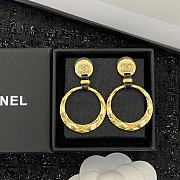Bagsaaa Chanel Hoop Gold Earrings - 1