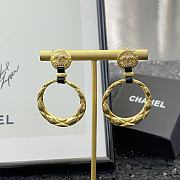 Bagsaaa Chanel Hoop Gold Earrings - 6