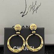 Bagsaaa Chanel Hoop Gold Earrings - 5
